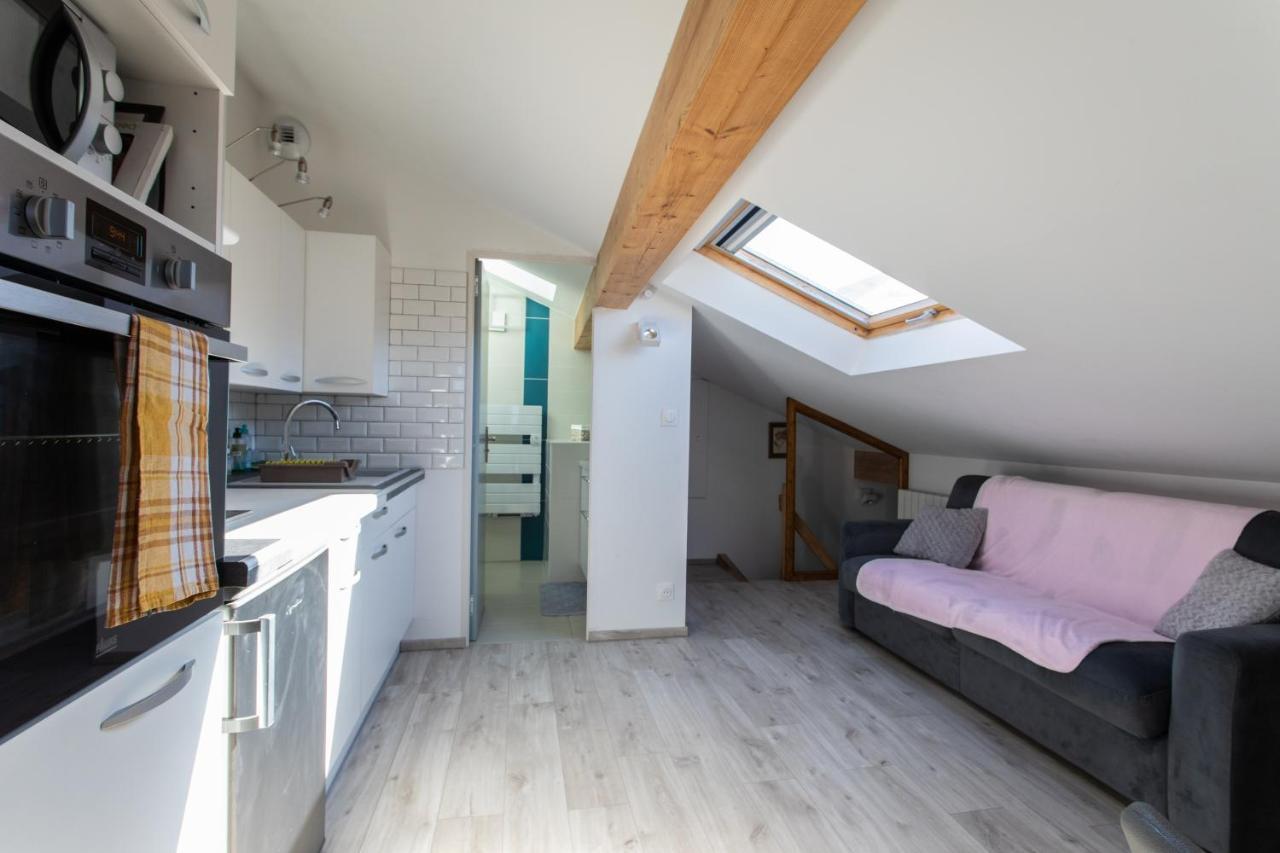 Le Coq Charmant Petit Studio En Centre Ville D'埃姆布能 外观 照片